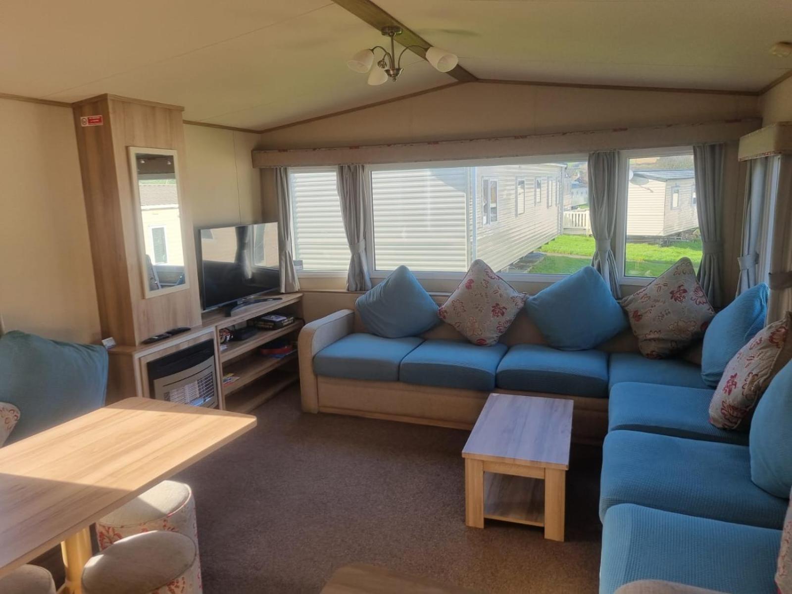 Newquay Bay Porth Caravan - 6 Berth Eksteriør billede
